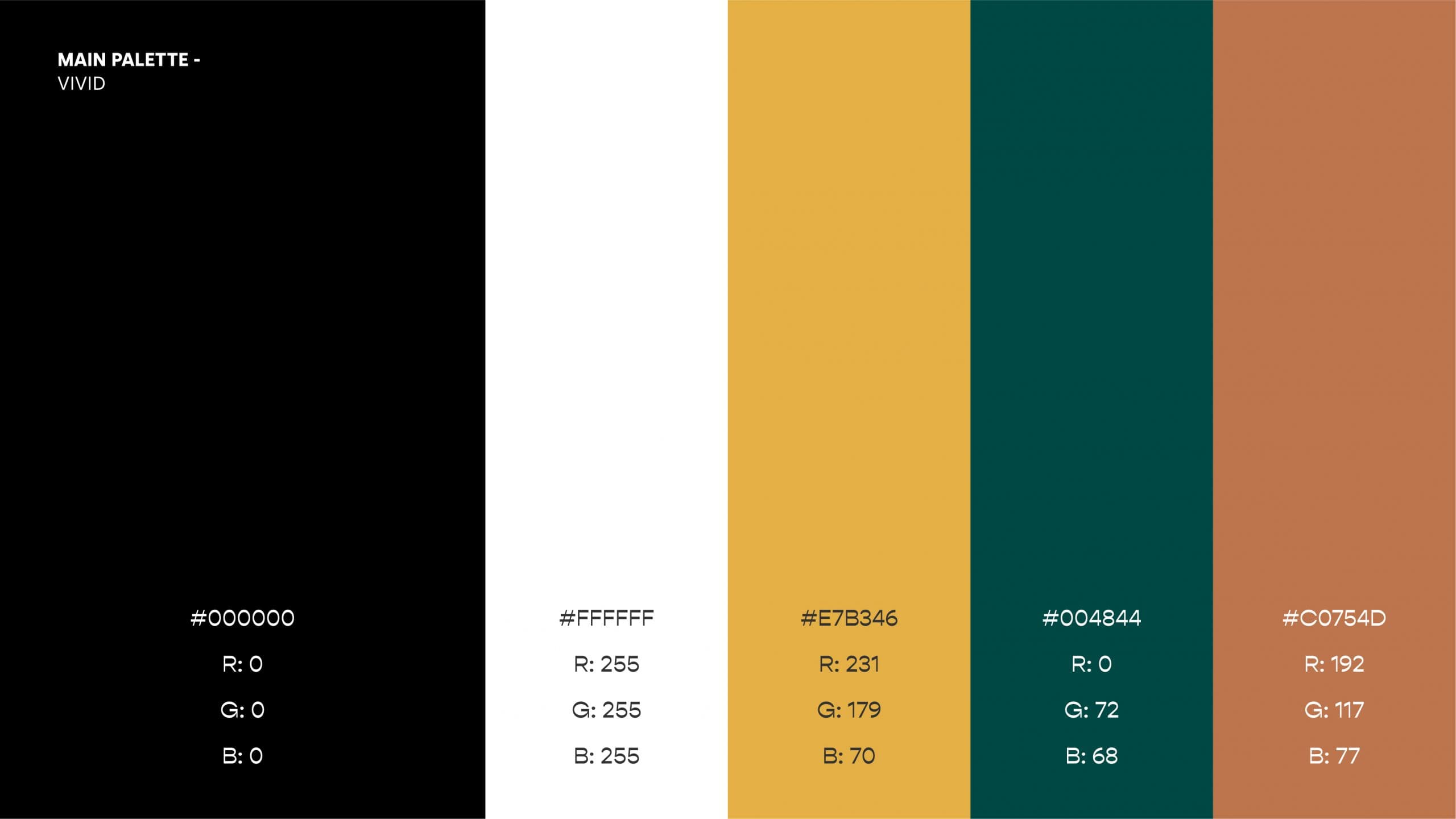 Color palette 1