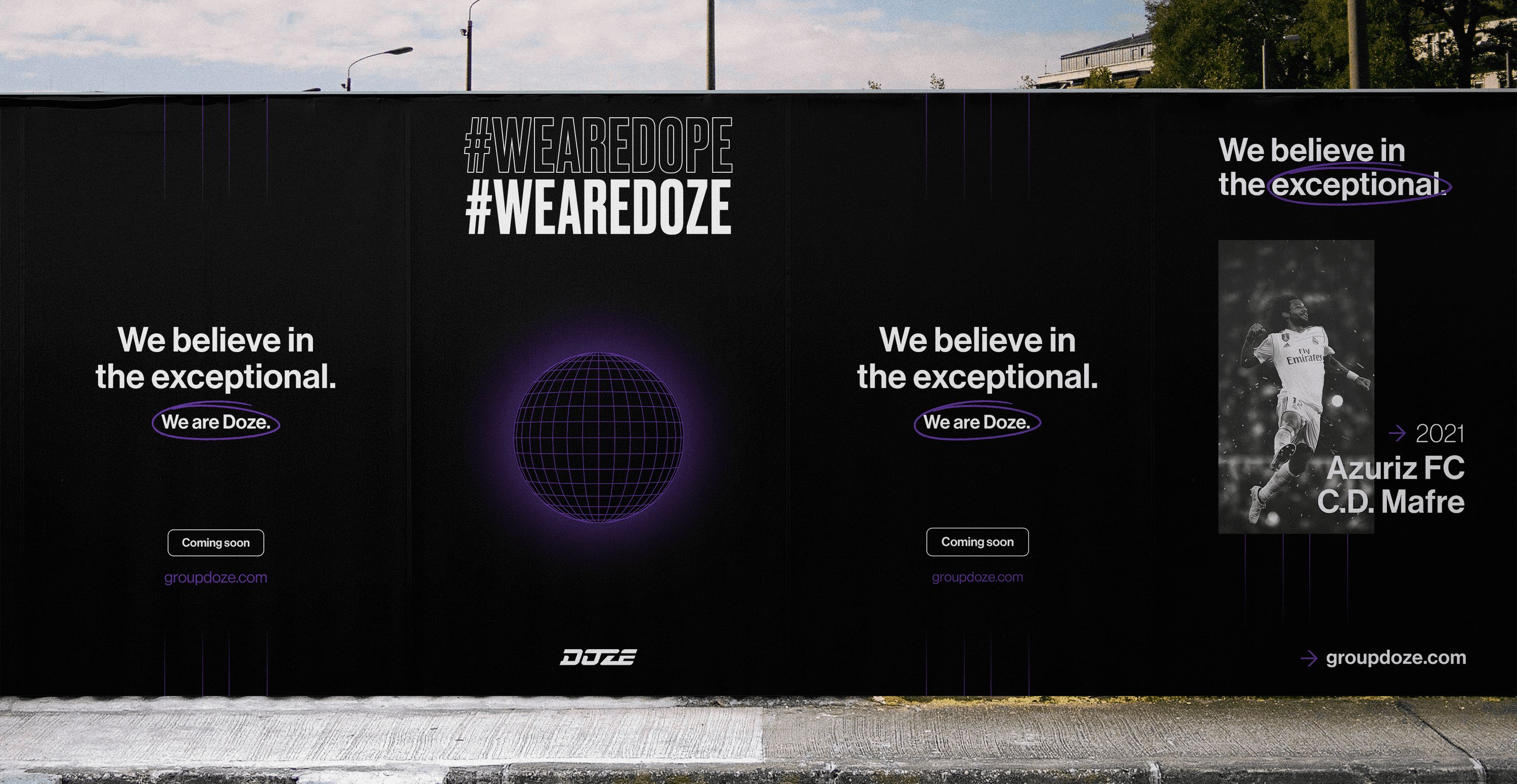 Doze cover composition