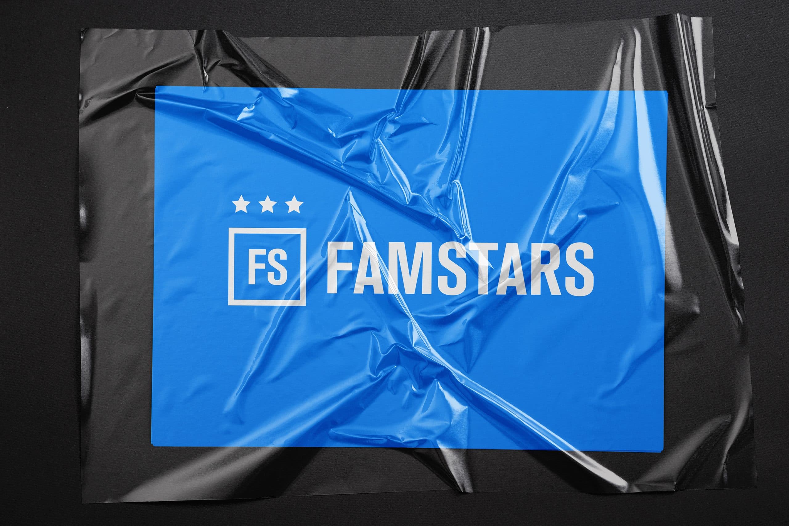 Plastic logo render