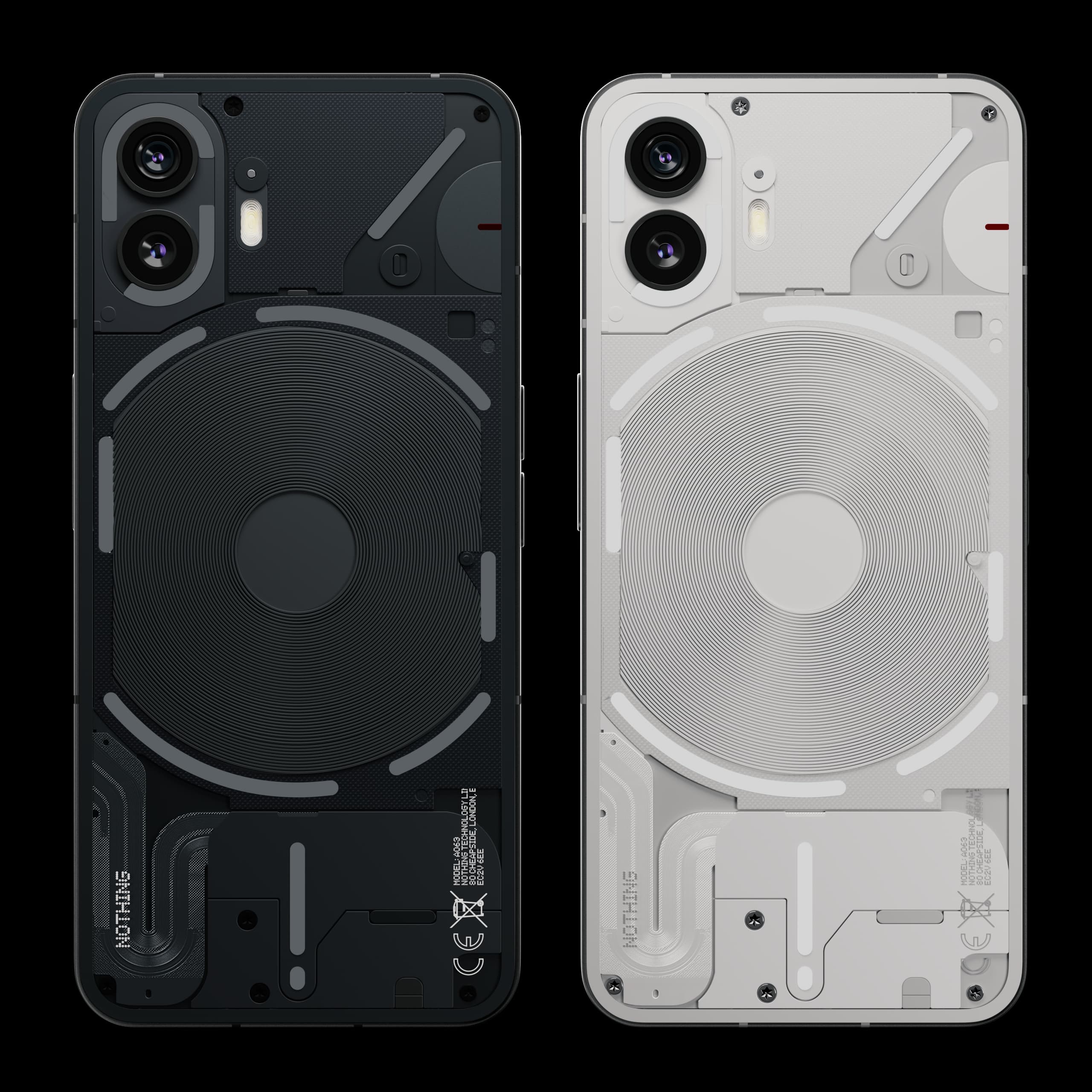 Nothing Phone (2) front view