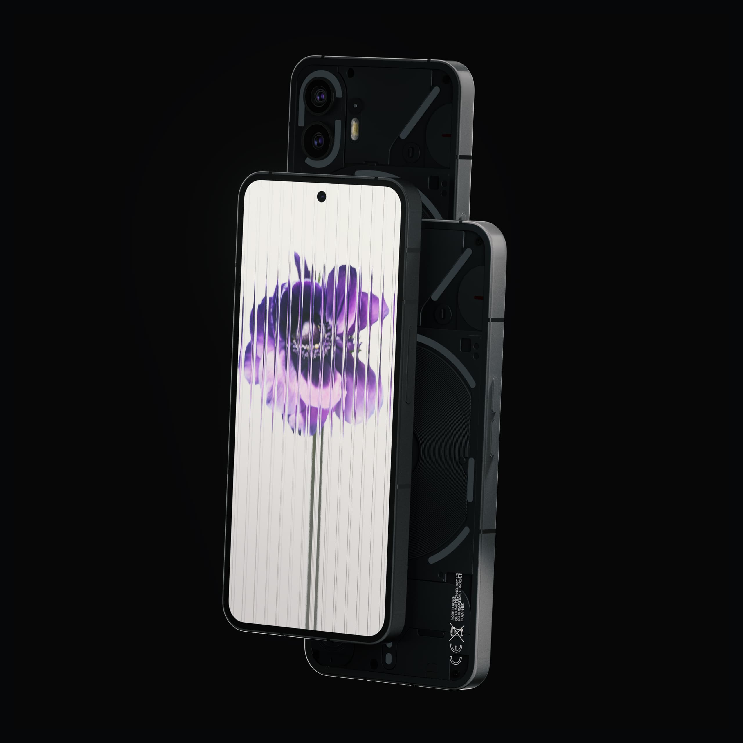 Nothing Phone (2) trio vertical